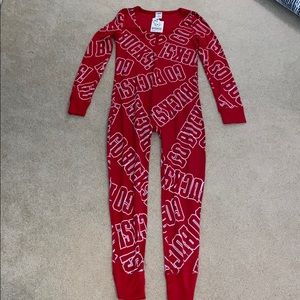 PINK Victoria's Secret Ohio State Buckeyes Onesie